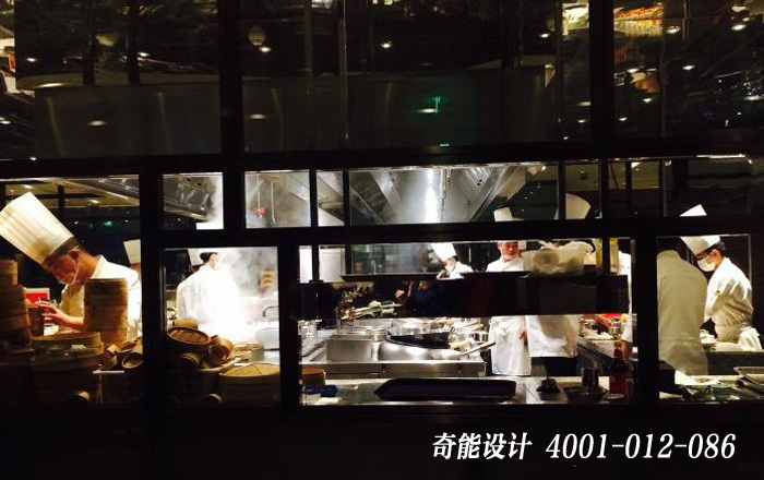 高檔餐廳廚房設計